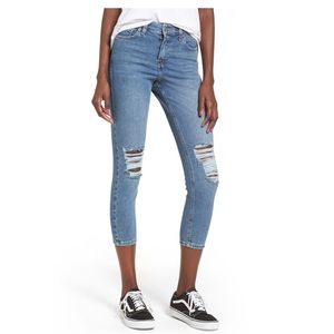 NWT Topshop High Waist Ankle Denim
